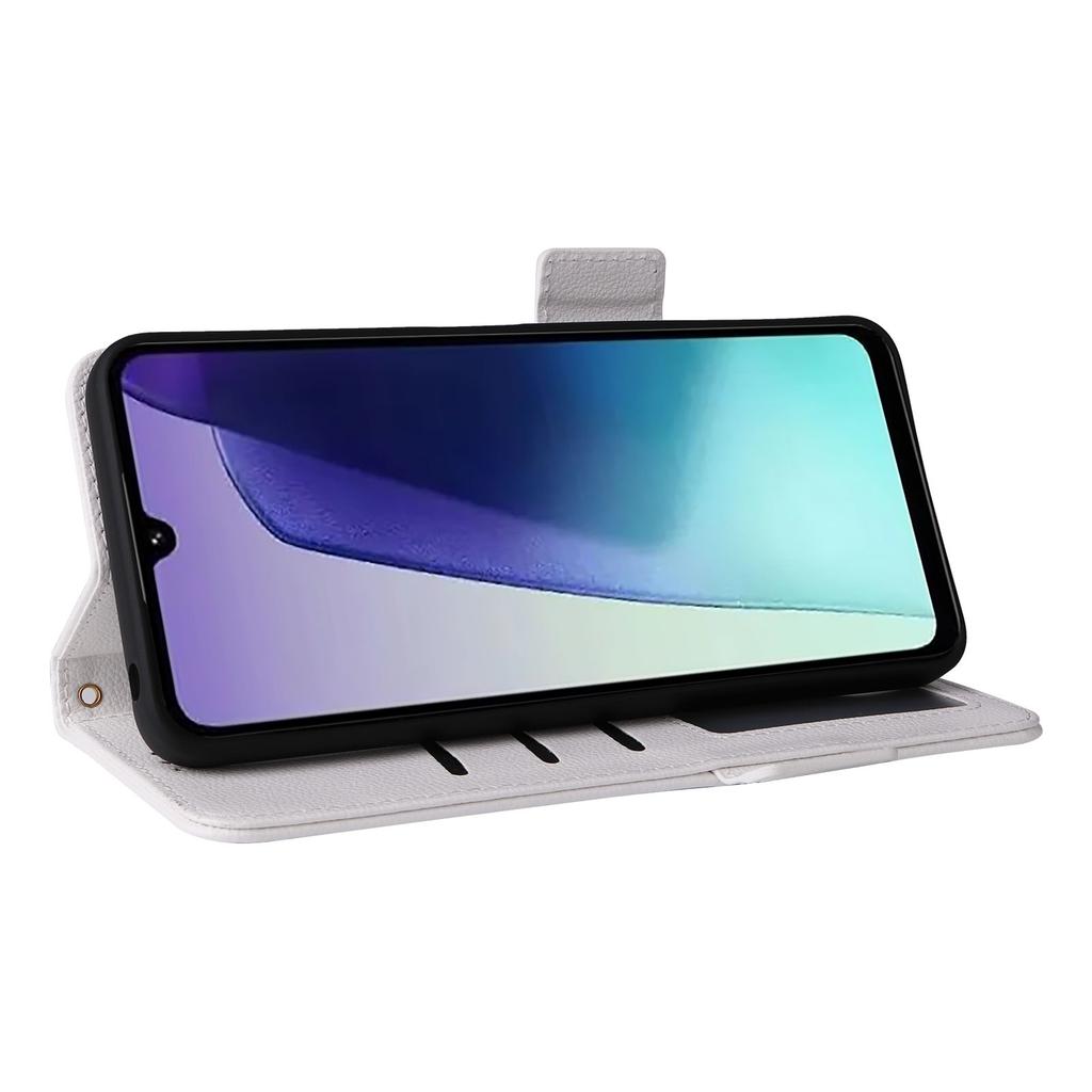 For Xiaomi Poco C75 4G/Redmi 14R 5G/14C 4G/A4 5G Case with Wrist Strap Litchi Texture PU Leather Wallet Phone Cover