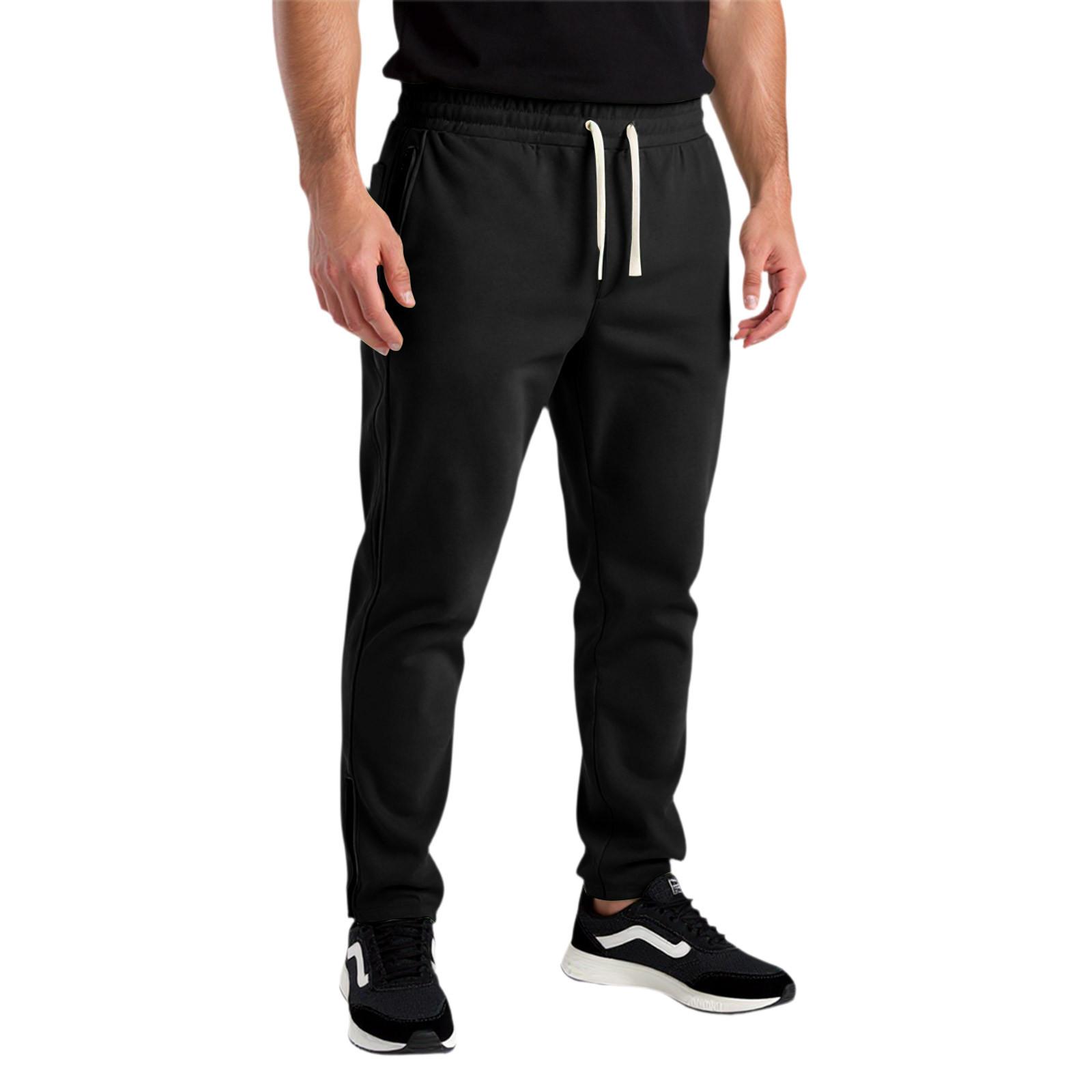 

Мужские спортивные повседневные брюки для бега, легкие походные брюки, уличные брюки XL чёрный