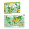 DJECO Observation Puzzle Around the Jigsaw World World Heritage Famous Picture Map Educational Nordic Montessori Educational Montessori Ages Boys and