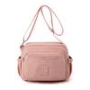 Women's portable mobile phone bag, simple multi-layer shoulder bag, fashion trend messenger bag