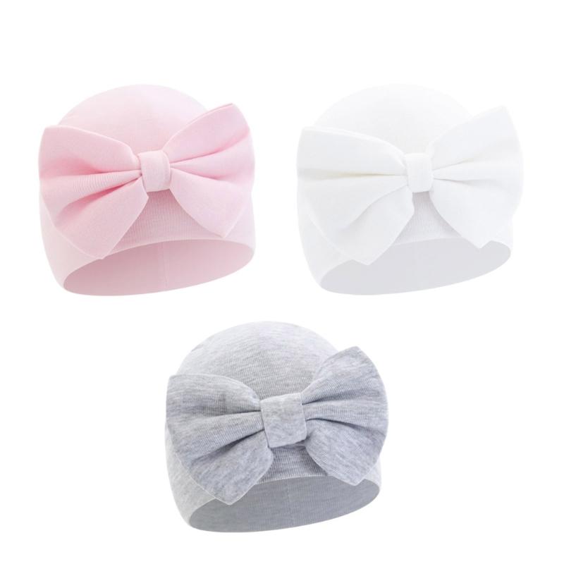 Neugeborenenmütze Poly-Baumwollmischung Sanft zu empfindlicher Haut Perfekt für Fotos und den täglichen Gebrauch