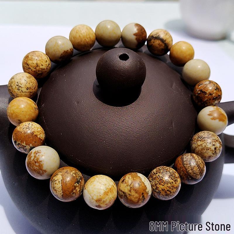 Red Agate Crystal Beaded Bracelet for Women - Handcrafted Couple Jewelry