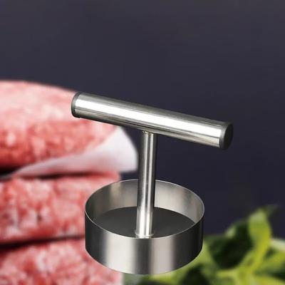 Hamburger Köftesi Makinesi Paslanmaz Çelik Hamburger Köftesi Pres Kalıbı Paslanmaz Çelik Köfte Presi Ev Tipi Köfte Kalıbı