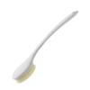 Long Handle Soft Nylon Bristle Bath & Shower Back Scrubber for Easy Solo Use