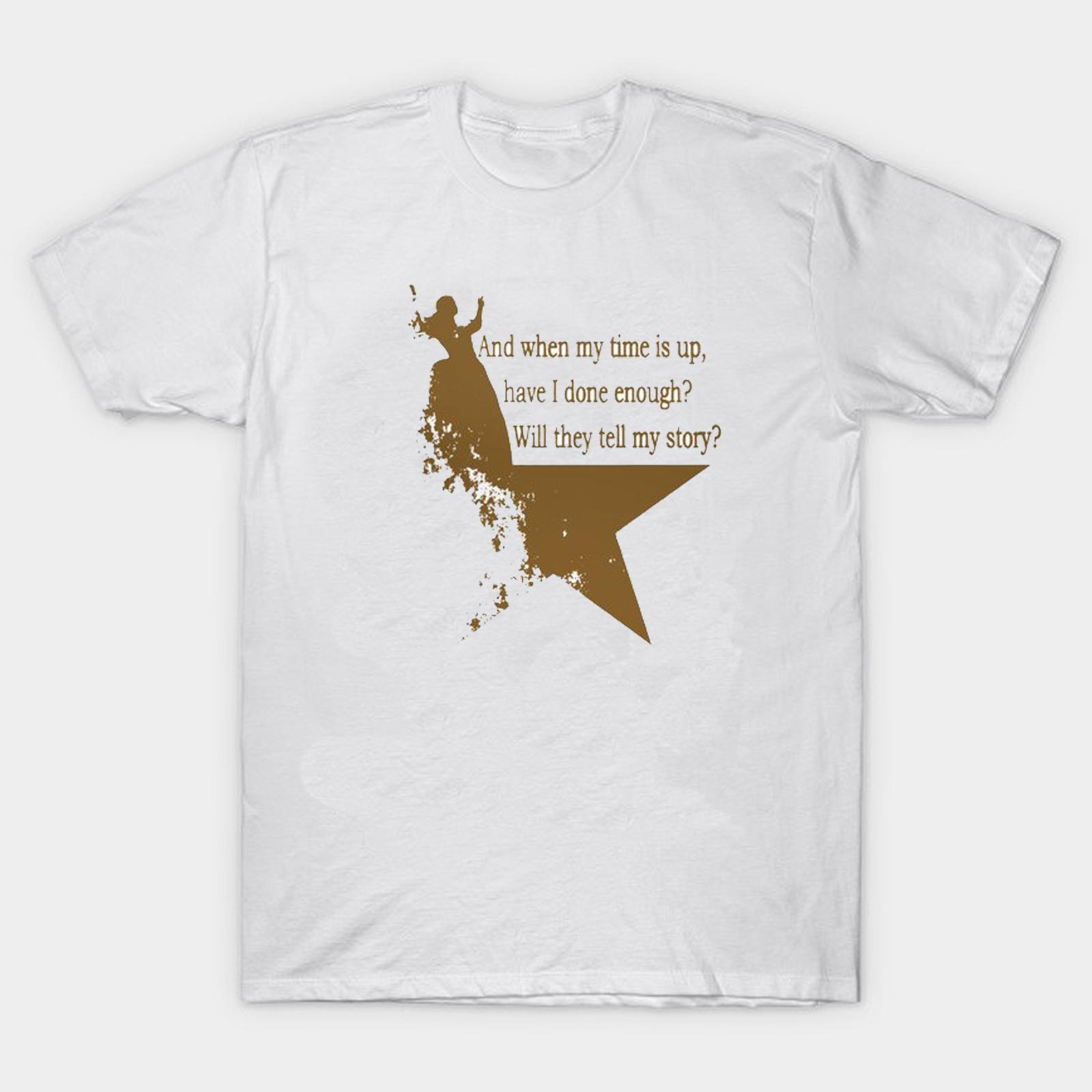 Eliza Hamilton Musical Mens T Shirt Summer Cotton Short Sleeve ONeck Unisex T Shirt New S3XL S