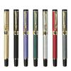 Ranvi Golden Dragon Red Crystal Eyes Fountain Gift Pen with Fine Mixed 7 Pens Pen, Converter, Nib, Colors,