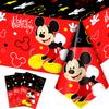 3pcs Cartoon Birthday Decorations Tablecloth,Cartoon Party Table Cloth/Cartoon Table Cover/Cartoon Tablecloth,for Cartoon Birthday Decorations
