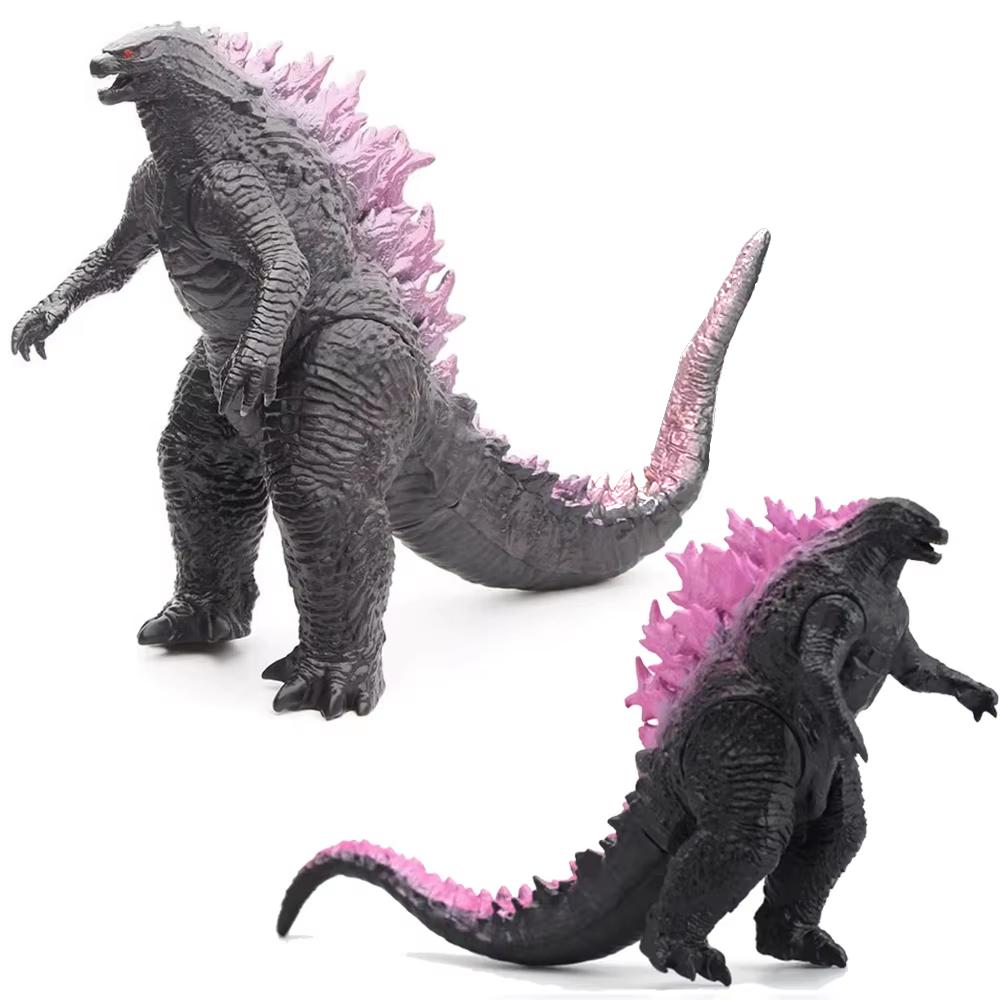 Godzilla X Kong : The New Empire New Colors Action Anime Figure Titan Godzilla 22cm Soft Glue Monster Doll Model Ornaments Toys