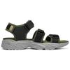 Skechers Stamina Sandal Lightweight Non-Slip Velcro Sandals Men Sandals Green Black 237197-OLBK
