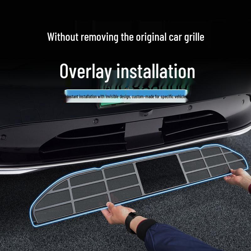 AITO M6 Ext. Range 26: Anti-Insect Net for Water Tank Protection, No-Disassembly Install, Car Accessory.