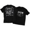 Tricou Bărbați Gât Rotund Mărimi Mari Mânecă Scurtă Bumbac Pur Unisex Rock American Retro Harley Motocicletă Imprimat Topuri Largi Tricou
