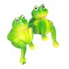 Froschdeko Handgefertigt Harz Mikro-Landschaft Langlebig Farbecht Geschenk Frosch Gartendeko für Zuhause