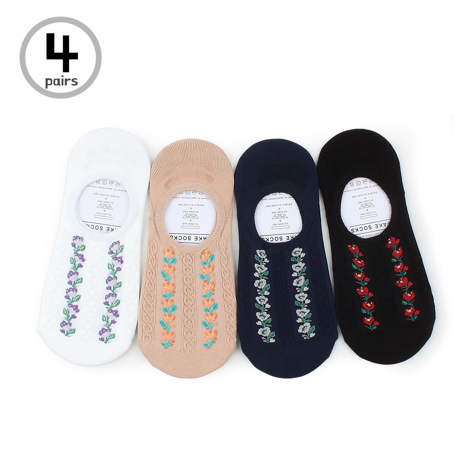 

Женские носки-невидимки Twist Flower Invisible Loafer CD14 22 - 25 cm