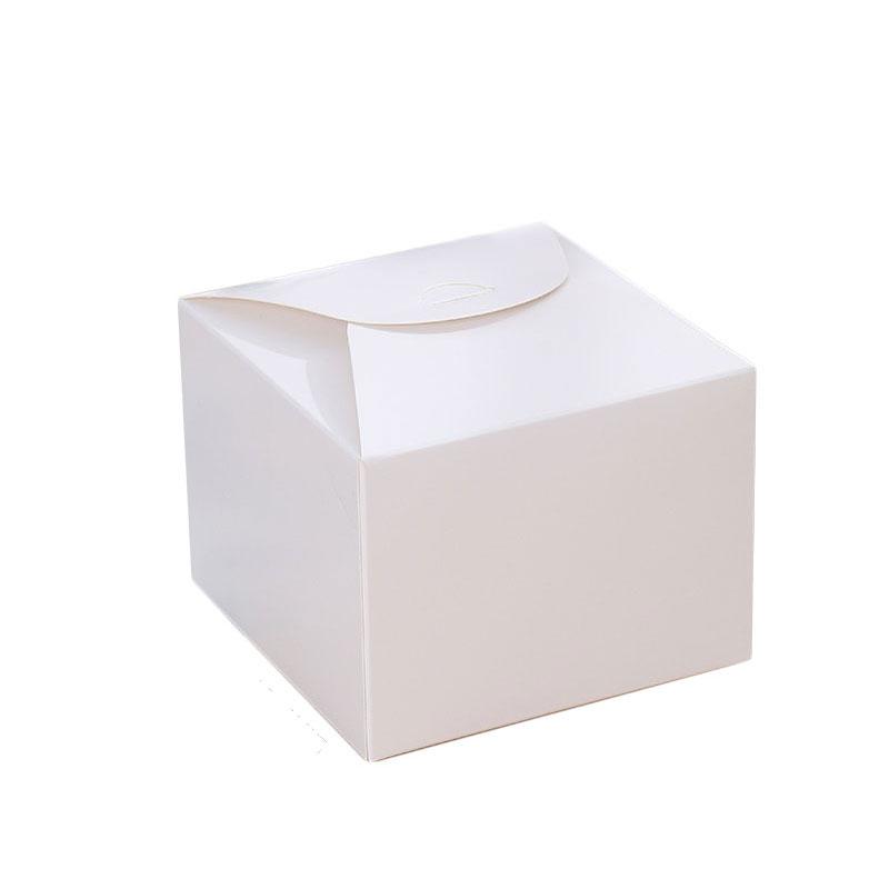 12 of 24 Stuks Kraftpapier Vierkante Snoepdozen Bruiloft Bedankje Verjaardag Feest Cadeau Verpakking 12PCS&12x12x9cm