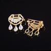 Broșă Elegantă cu Zircon Micro-Incrustat: Accesoriu de bijuterie la modă, potrivit pentru orice ținută, pentru vară