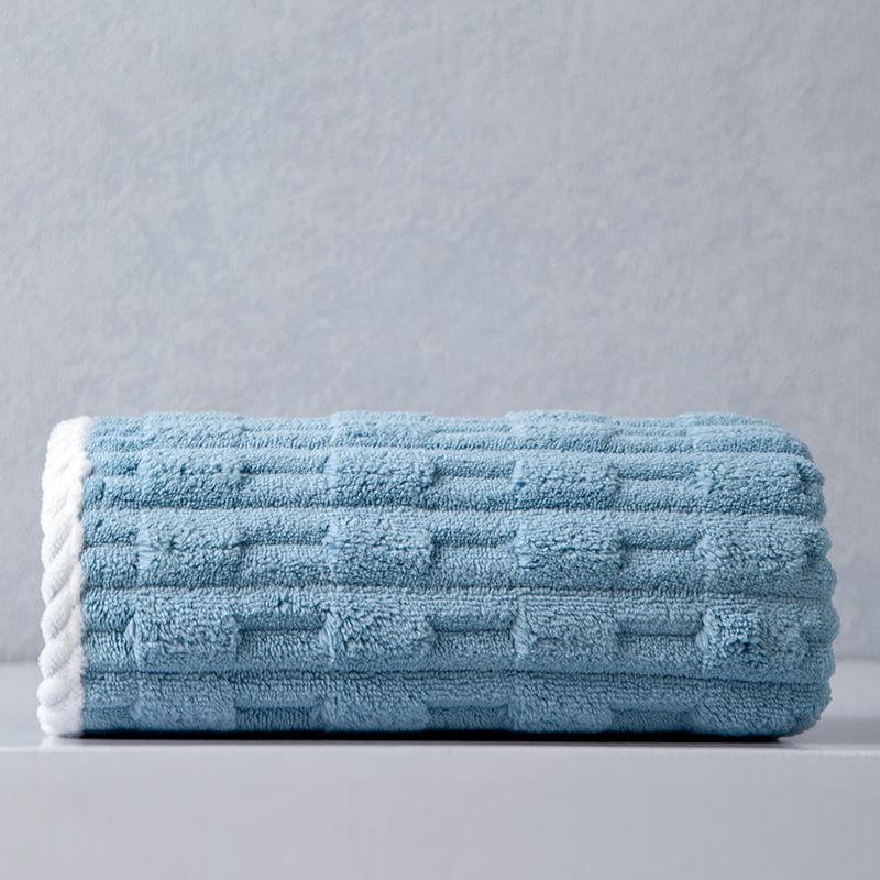 Thickened Enlarged Coral Fleece Towel - Highly Absorbent, Lint-Free, Quick-Drying, for Adults, Perfect for Home Use: Hands, Face, Hair