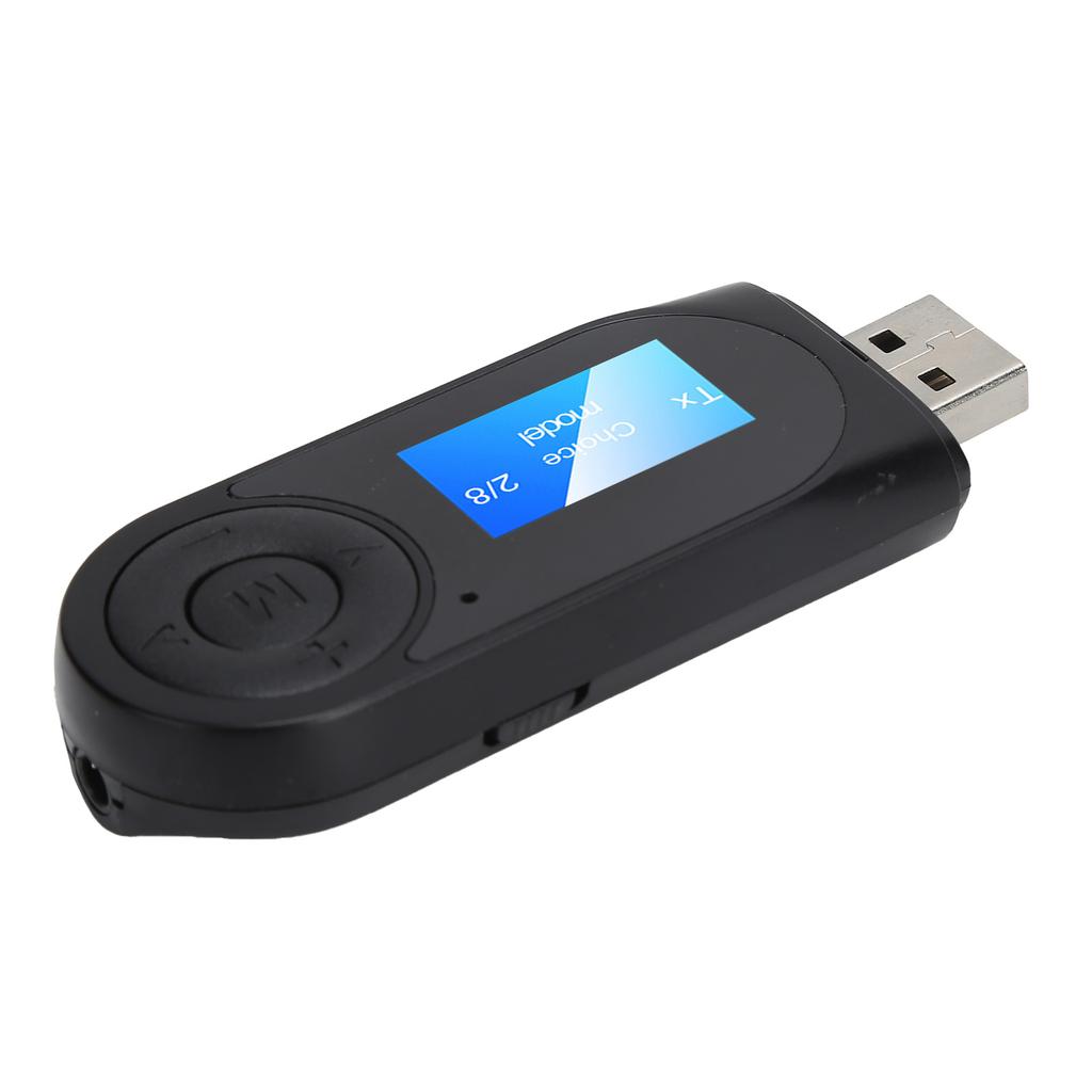 2 In 1 Bluetooth Adapter Bluetooth 5.0 Audio Receiver Transmitter with Hands Free Function