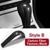 For BMW E90 E91 E60 E61 E92 E93 E63 E64 E81 E87 F01 E65 E83 Carbon Fiber ABS Gear Shift Knob Cover Trim Car Interior Accessories