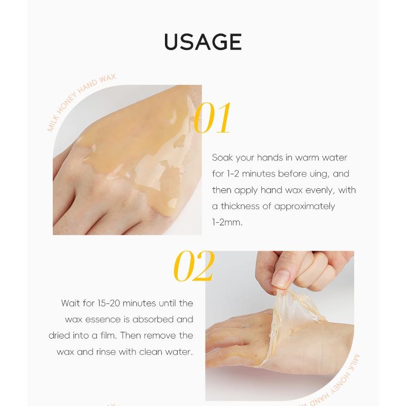 Melk Honing Handwas Afpelbaar Handmasker