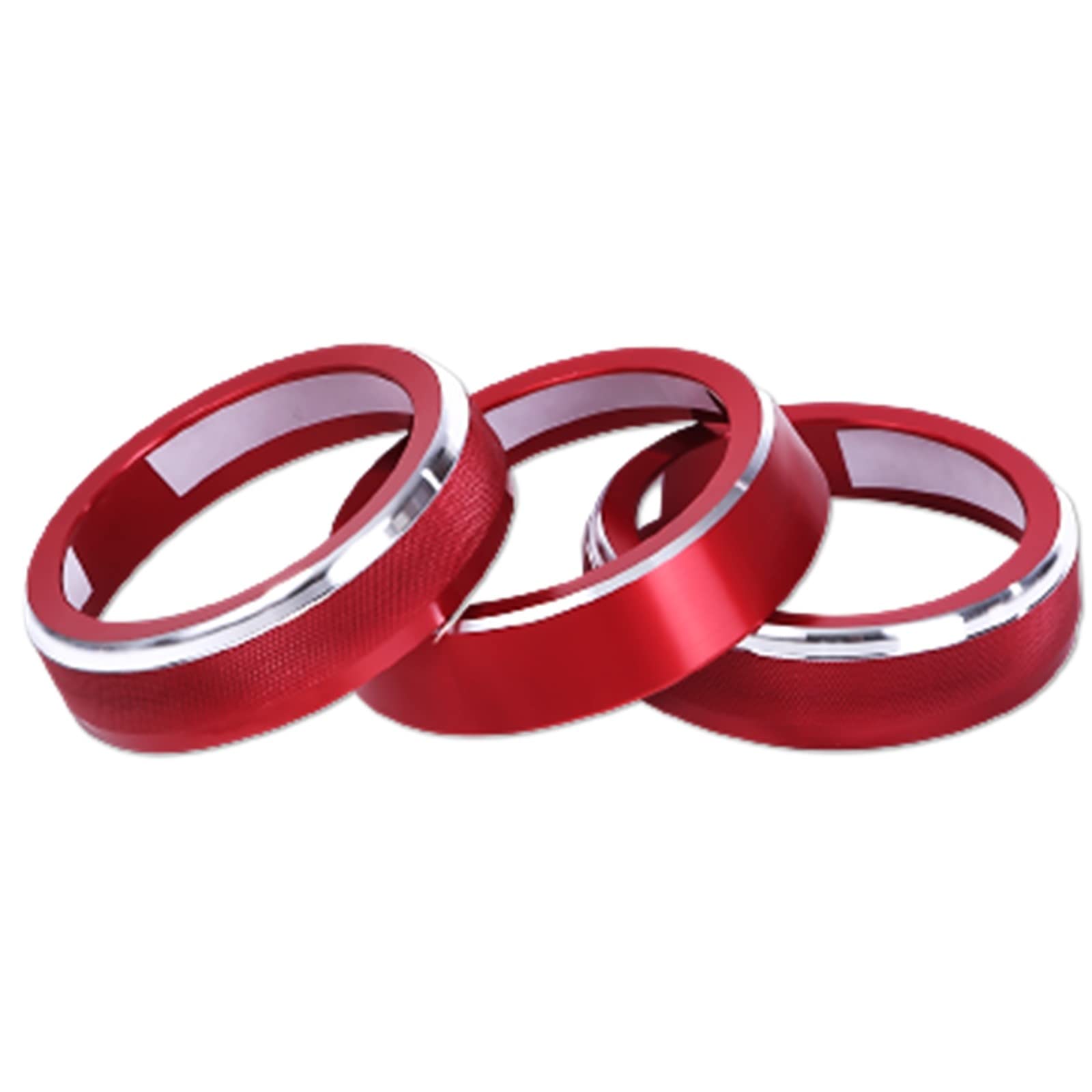 

Lebonarie Jimny Air Conditioner Dial Cover 3P Set (Red)