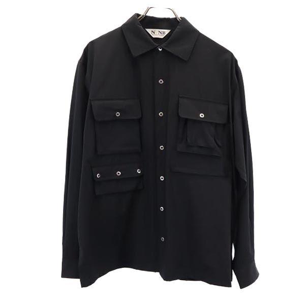 North by Northeast Long Sleeve Shirt L Black Men's Used