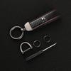 Leather Car Keychain Horseshoe Buckle Jewelry for DS DS3 DS4 DS4S DS5 5LS with Logo Car Accessories