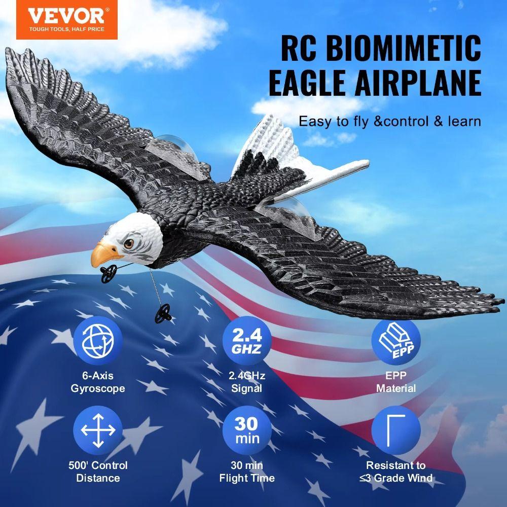 Rechargeable Eagle RC Flying Toys EPP Foam Remote Control Foam Fighter Boys Baby Girls