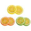 Fake Lemon Slices For Table Centerpieces Wedding Decoration And Photo Studio Props 2PCS Set