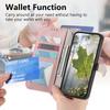 For Samsung Galaxy A06 4G/A06 5G Case Stand Wallet Calf Texture PU Leather Flip Phone Cover