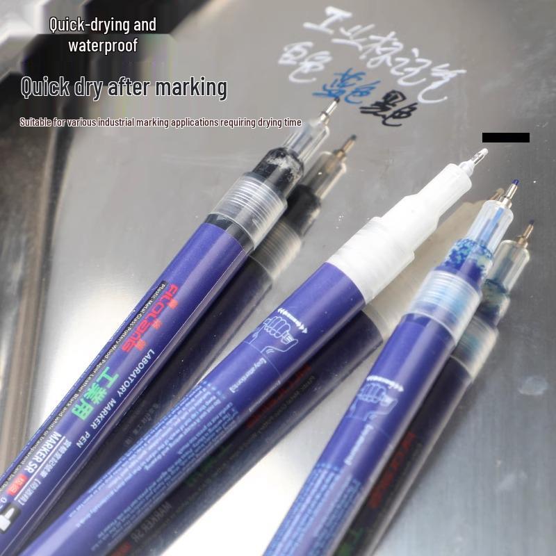Ferrolan MK-077 Industrial Oil-Based Refillable Waterproof Quick-Dry Fade-Resistant Pen