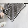 Women S Fashionable Small Square Scarf For Autumn Daily Use