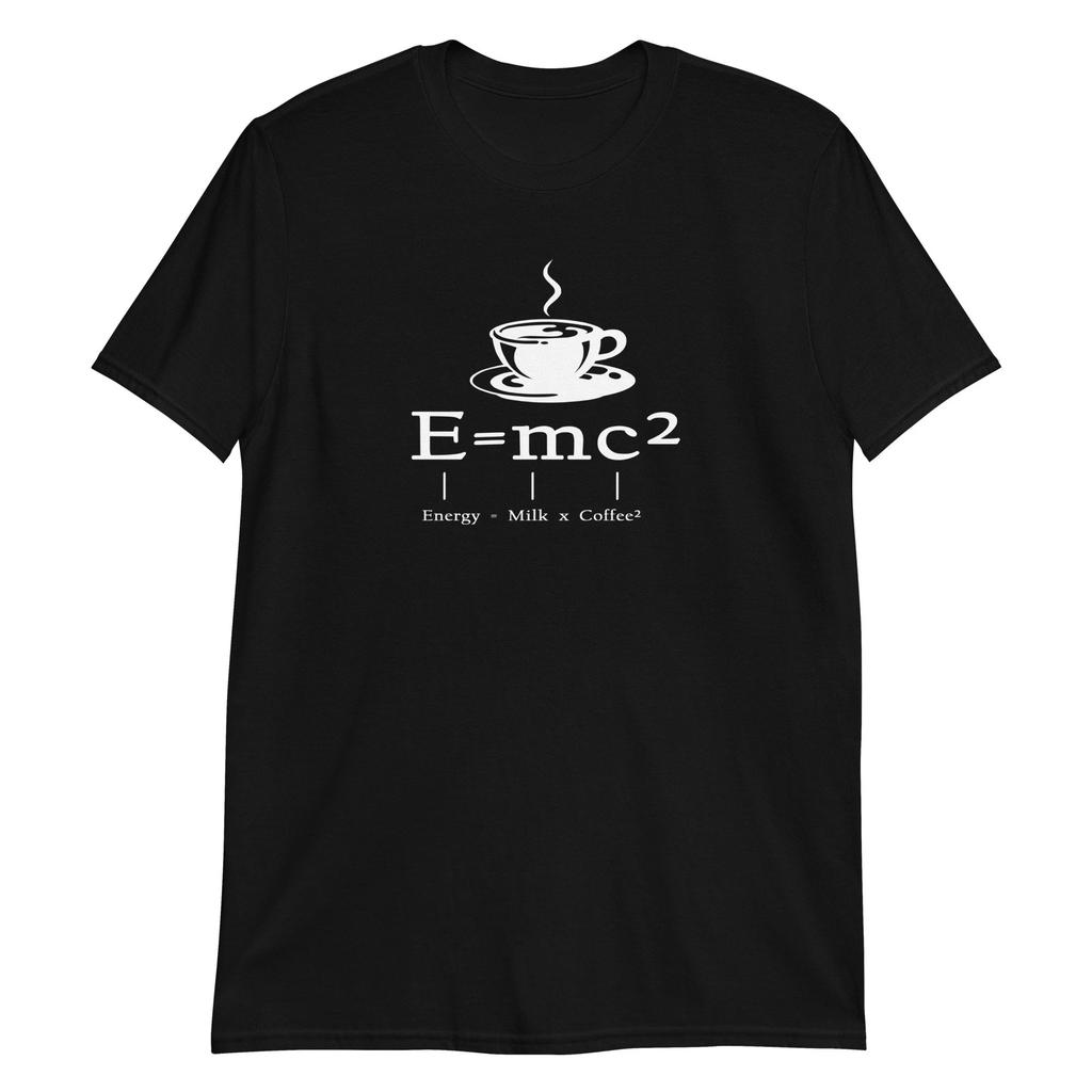 Coffee T-Shirt Einstein T-Shirt Science T-Shirt Math T-Shirt Comfortable and Breathable for Daily Use Men Clothing