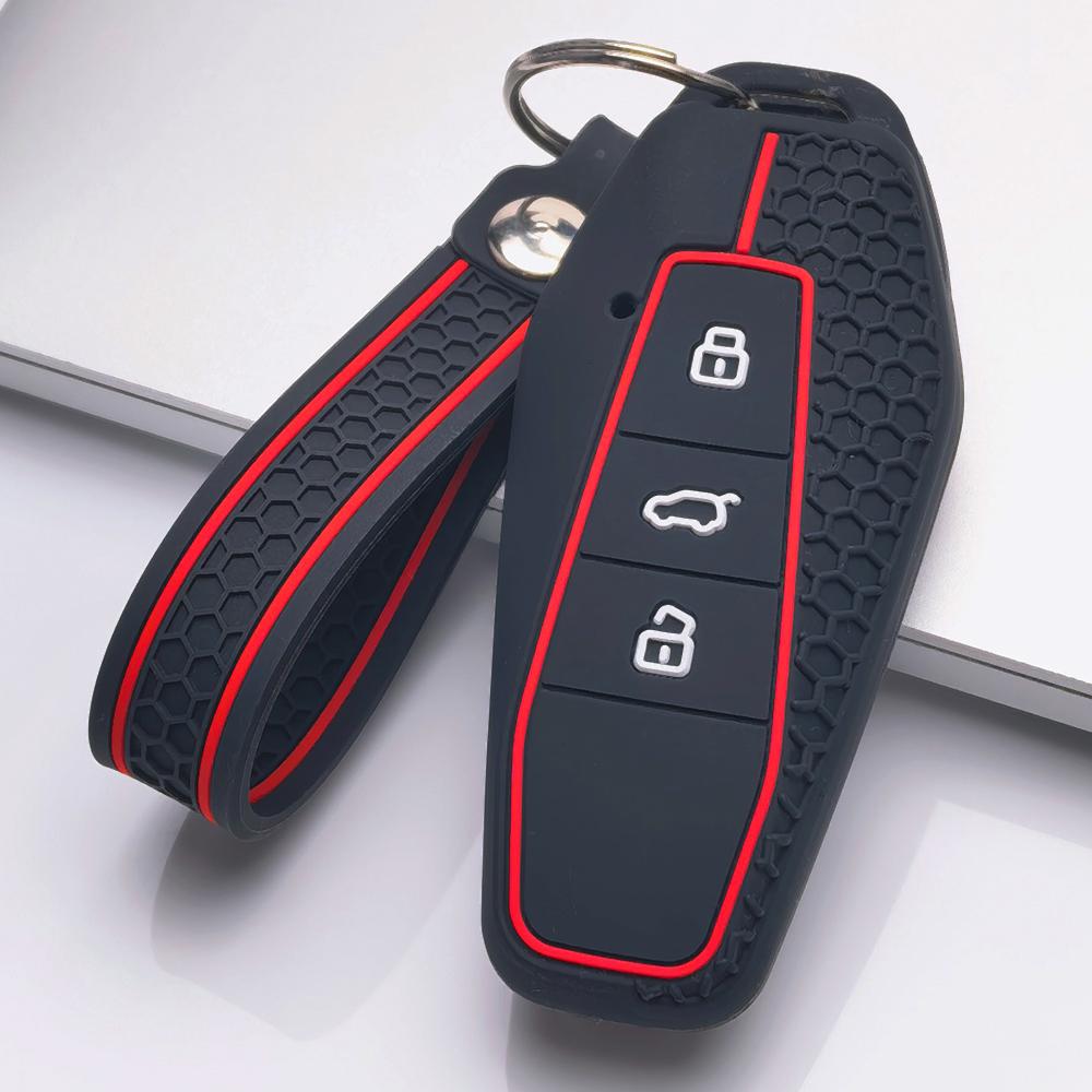 Copri Portachiavi per Chery GT iCAR Shuxiangjia EQ7 AIQAR EQ5 EQ3 con Portachiavi Superficie Antigraffio Struttura Antiurto Texture Morbida al Tatto