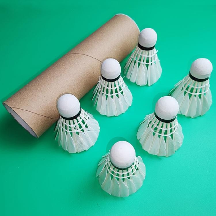 12 Pcs Training Badminton Ball Duck Feather Badminton Shuttlecocks Durable