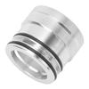 Wheel Bearing Greaser Aluminum Precision Knurled Bearing O Ring Greaser Tool Replacement For