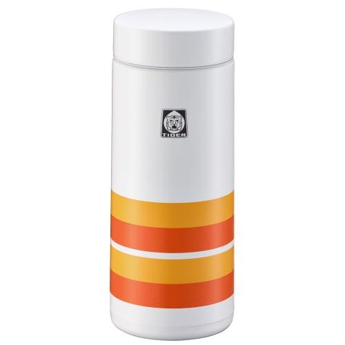 Tiger Vacuum Insulated Bottle, 350ml, Web Exclusive, 100th Anniversary Model, Retro Orange Stripe, MMZ-T035WO