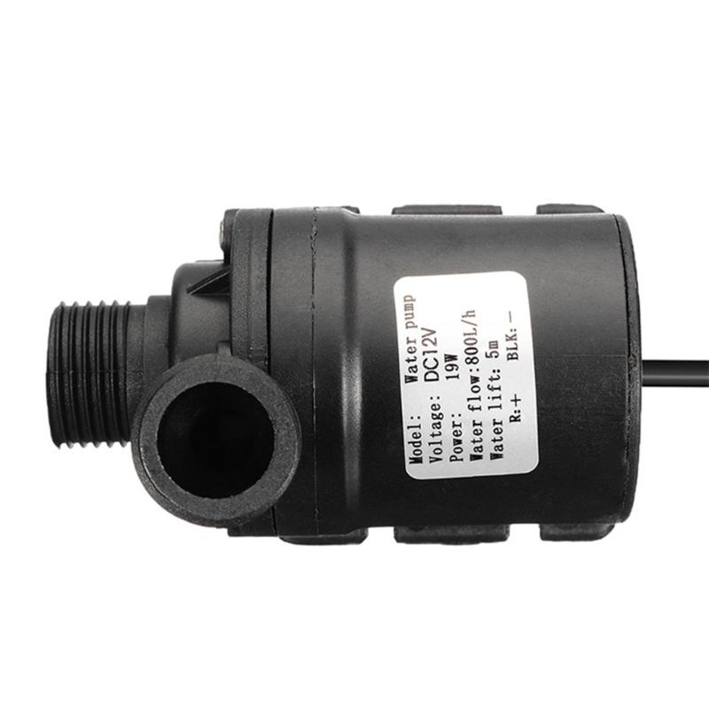 DC12V/24V Tauchpumpe Wasserdicht Tauchpumpe 5,5 M Bürstenloser Motor für Kühlsystem