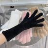 Windproof Plush Knitted Gloves  Winter Women Mittens Cute Faux Fur Gloves  Male