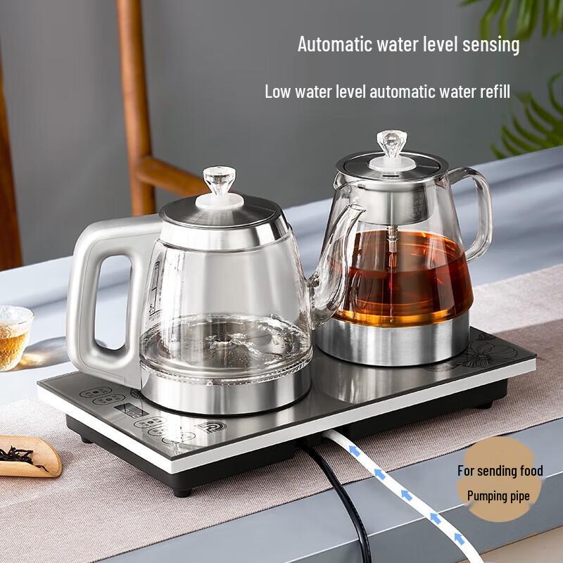 Ronshen Automatische Temperaturregelung Elektrischer Wasserkocher & Teekanne CN-Stecker (Adapter enthalten)