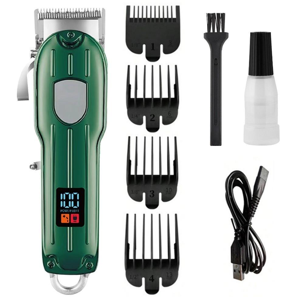 Professional Electric Hair Clipper Rechargeable Beard Trimmer Durable Haircut Trimmer Mens
