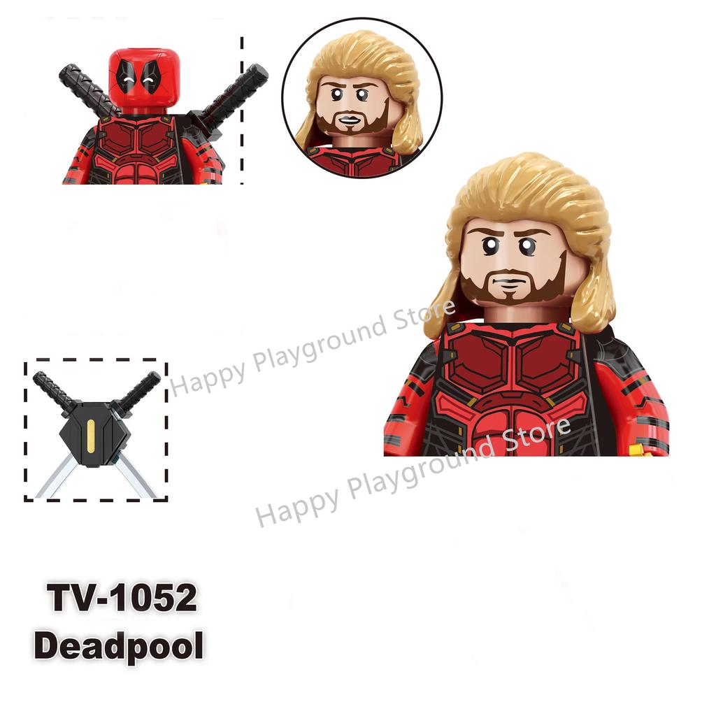 New Anime Super Cartoon TV Movies Heroes Bricks Toy Building Blocks for Kids Collect Toys Model Birthday Gifts
