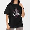 He Is Risen T Shirt Christian Cross Jesus Faith Easter Religious Graphic Tee