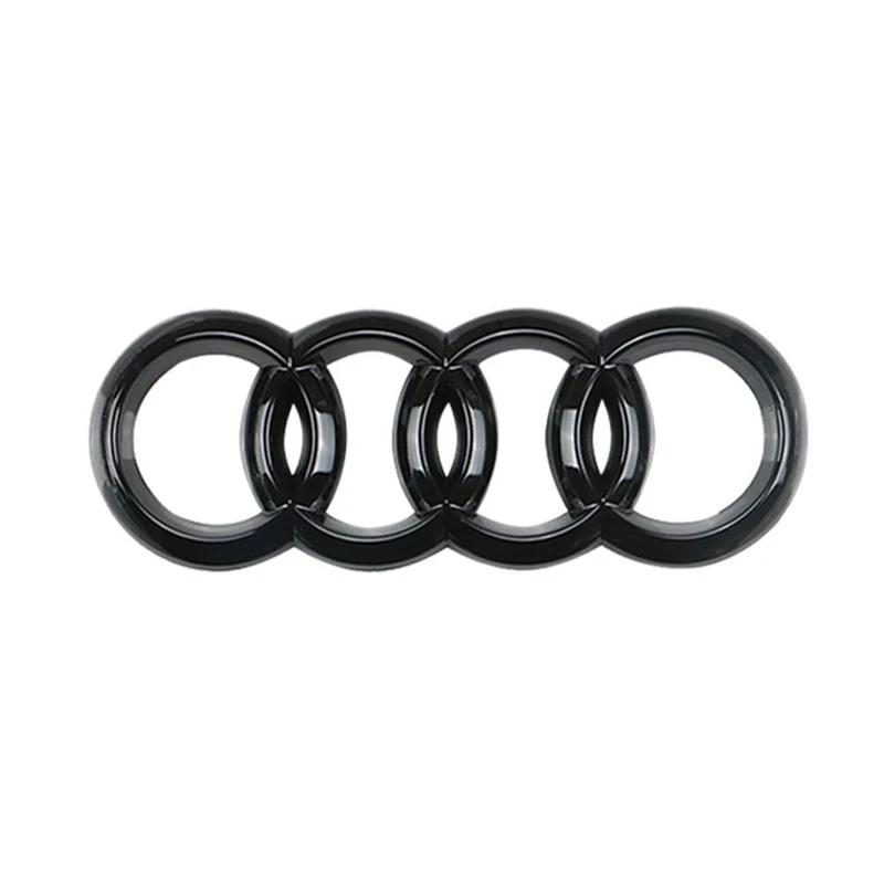 ABS 4 Kroužky Logo Znak Audi Znak na Přední Kapotu Auta Znak na Kapotu Znak na Zadní Kufr Pro Audi A3 A4 A5 A6 A7 A1 Q2 Q3 Q5 Q7 Q8 TT