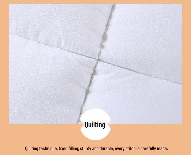 2026 Energy-Storing White Quilt: Versatile for Spring, Autumn, and Winter