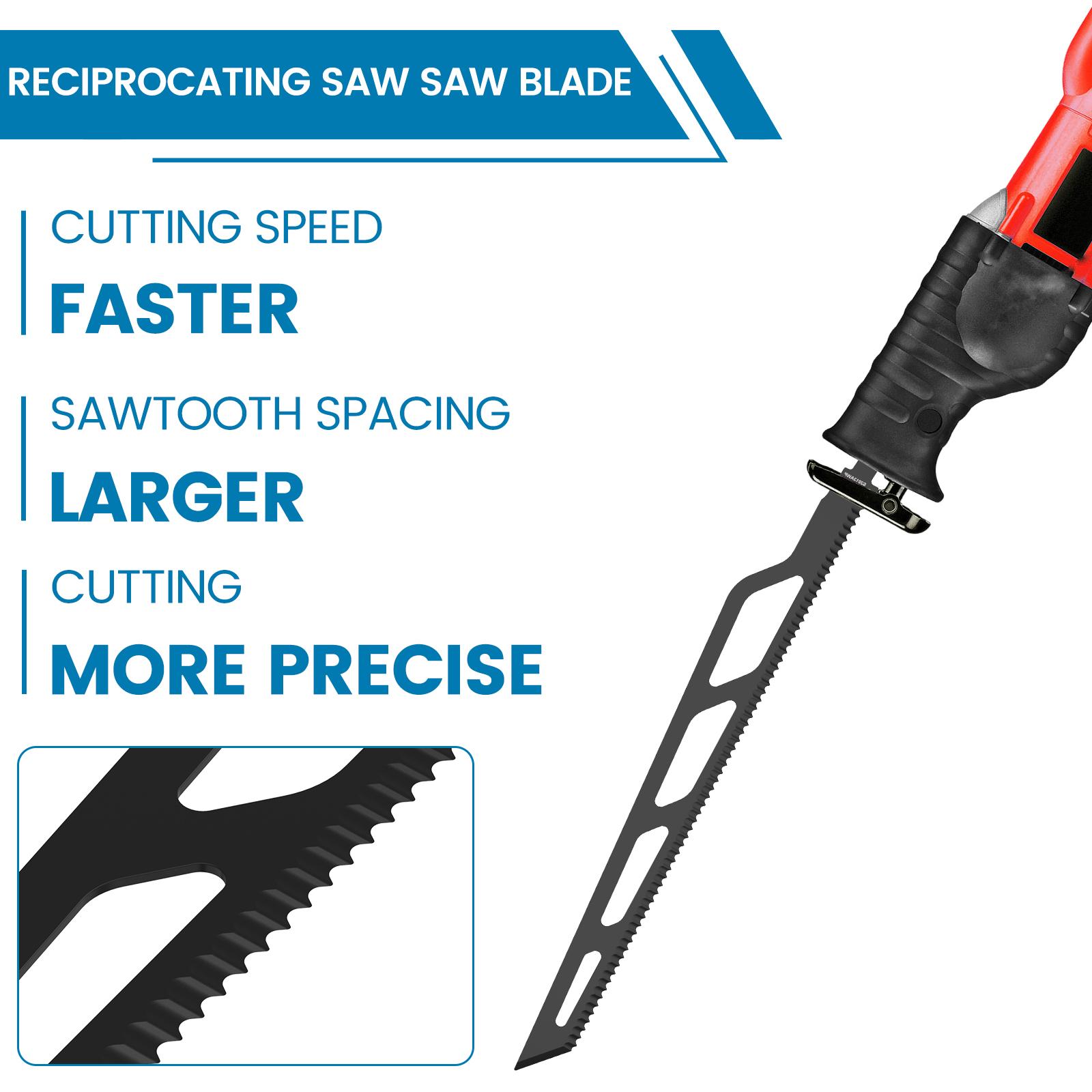 

1 шт. 400 мм полотна для сабельной пилы, ножовка, мульти для резки картона, ковра, кожи, пены, полистирола, инструмент 400mm & Above