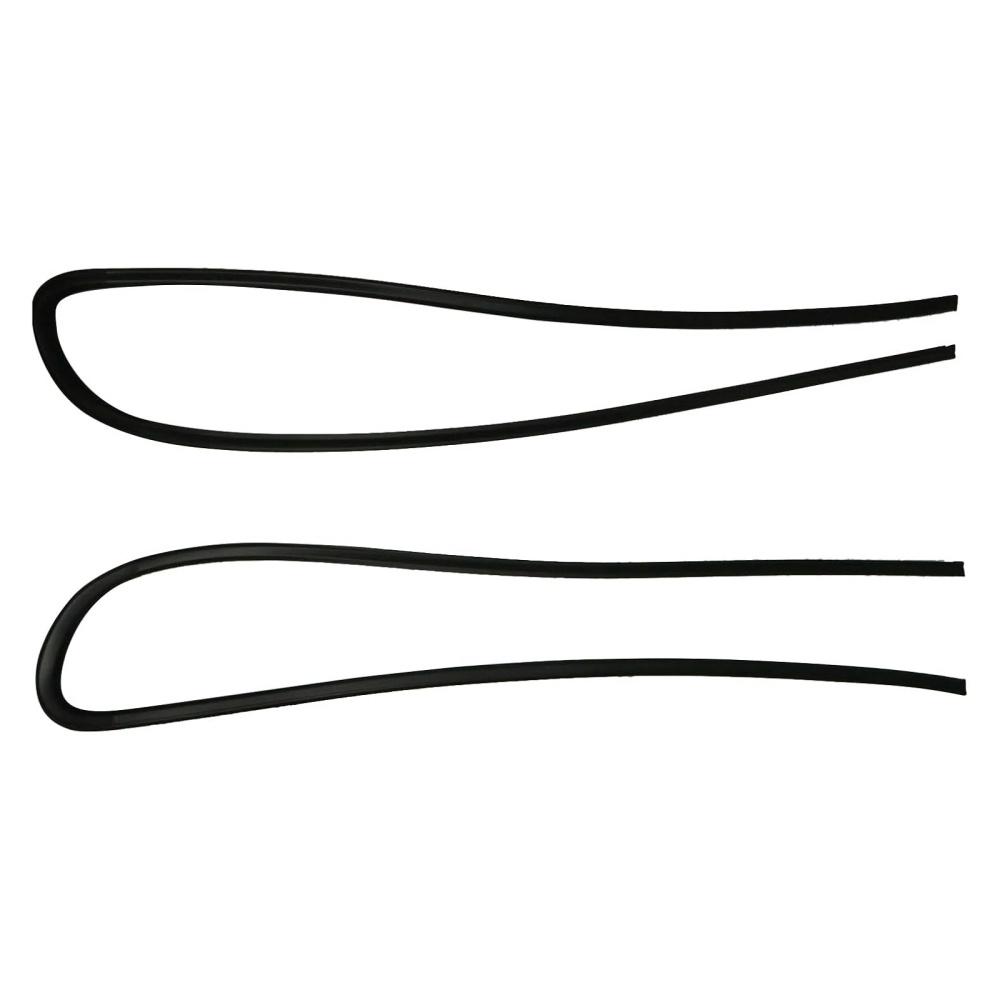 1 Pair Quarter Window Glass Molding RH & LH Set For Honda CR-X CRX EF8 1988-1991