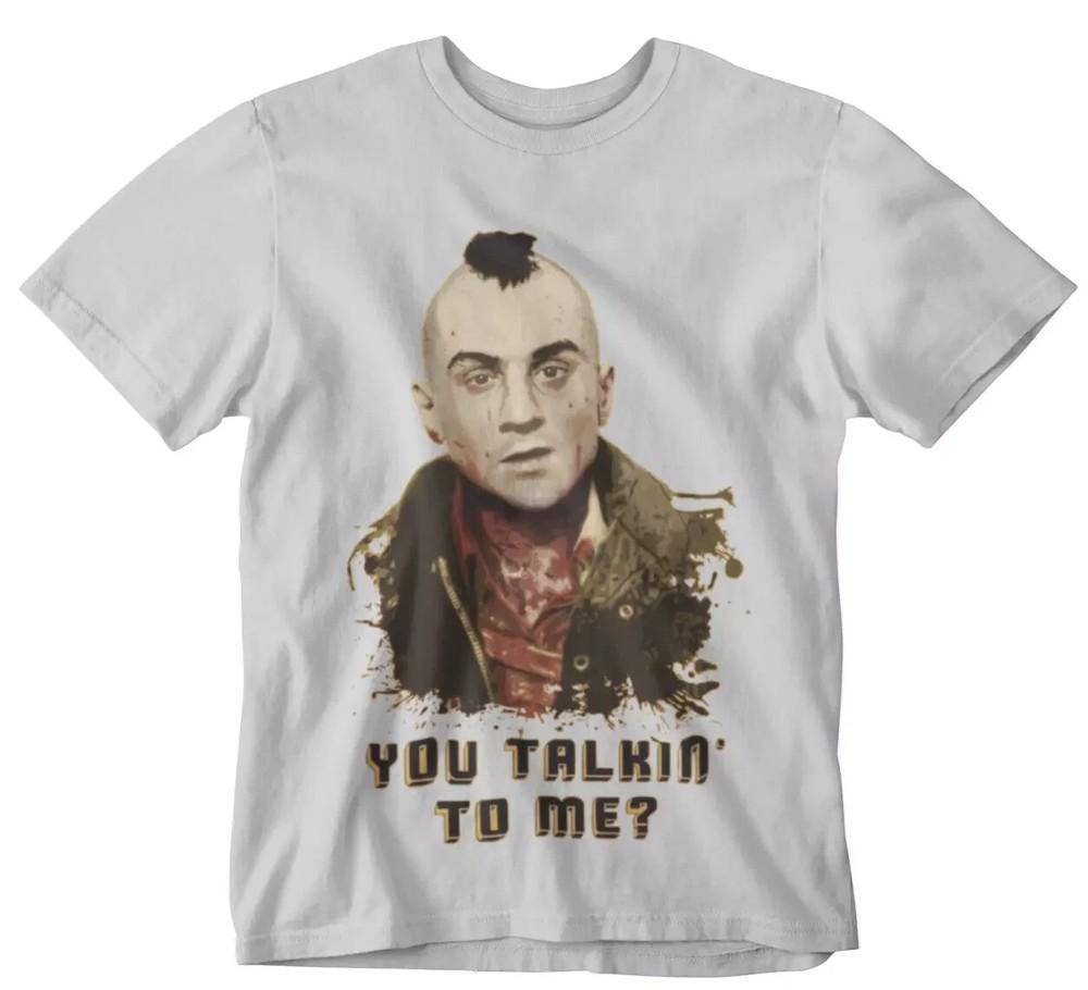 Taxi Driver T-Shirt Retro Cool Gift Tee Talkin to me Movie 80s UK Unisex T-Shirt