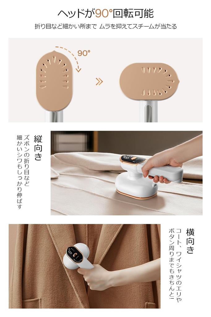 Steam Handy Iron Clothes Steamer Removes Wrinkles While On the Saves Starts Up In 20 Continuous Small Handy Dry Iron Handle Display Portable Wrinkle
