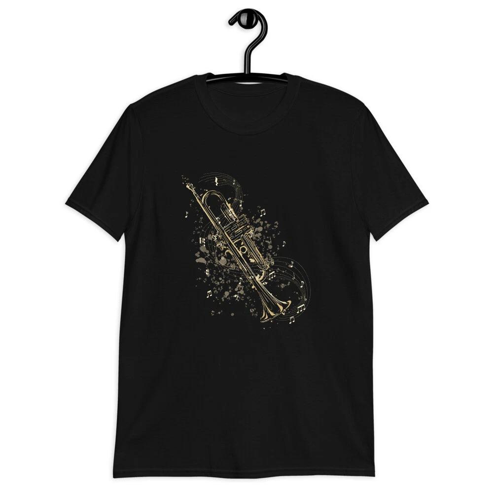 Trumpet Art Artsy Design Classic Fit T-Shirt XL
