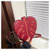 New leaf indentation premium commuter shoulder bag women's mini personalized summer retro versatile casual messenger bag